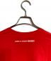 中古・古着 COMME des GARCONS SHIRT (コムデギャルソンシャツ) クルーネックTシャツ レッド サイズ:M：8000円