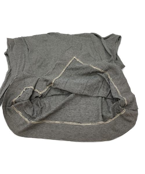 Vivienne Westwood RED LABEL（ヴィヴィアンウエストウッドレッドレーベル）Vivienne Westwood RED LABEL (ヴィヴィアンウエストウッドレッドレーベル) ノースリーブボーダーワンピース ブラック×ホワイト サイズ:Sの古着・服飾アイテム