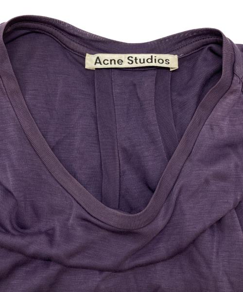 Acne studios（アクネ ストゥディオズ）ACNE STUDIOS (アクネ ストゥディオズ) ノースリーブワンピース パープル サイズ:XSの古着・服飾アイテム