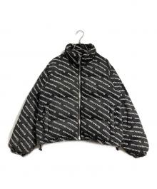 ALEXANDER WANG（アレキサンダー・ワン）の古着「デニムロゴダウンジャケット」｜ブラック