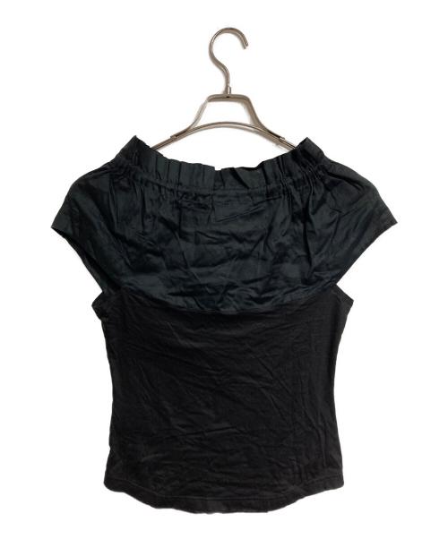 Vivienne Westwood RED LABEL（ヴィヴィアンウエストウッドレッドレーベル）Vivienne Westwood RED LABEL (ヴィヴィアンウエストウッドレッドレーベル) オーブ刺繍切替ブラウス ブラック サイズ:2の古着・服飾アイテム