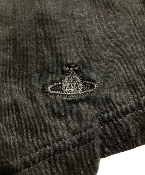 Vivienne Westwood RED LABEL（ヴィヴィアンウエストウッドレッドレーベル）Vivienne Westwood RED LABEL (ヴィヴィアンウエストウッドレッドレーベル) オーブ刺繍切替ブラウス ブラック サイズ:2の古着・服飾アイテム