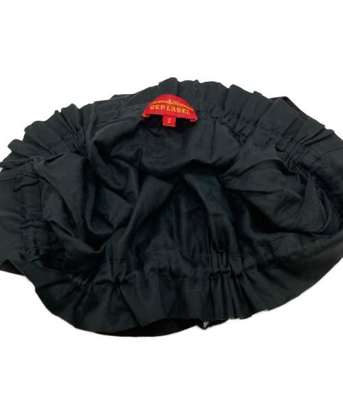 Vivienne Westwood RED LABEL（ヴィヴィアンウエストウッドレッドレーベル）Vivienne Westwood RED LABEL (ヴィヴィアンウエストウッドレッドレーベル) オーブ刺繍切替ブラウス ブラック サイズ:2の古着・服飾アイテム