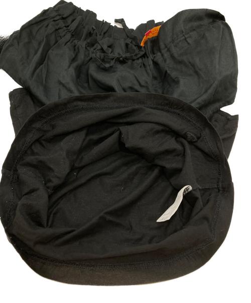 Vivienne Westwood RED LABEL（ヴィヴィアンウエストウッドレッドレーベル）Vivienne Westwood RED LABEL (ヴィヴィアンウエストウッドレッドレーベル) オーブ刺繍切替ブラウス ブラック サイズ:2の古着・服飾アイテム