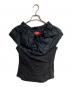 Vivienne Westwood RED LABEL（ヴィヴィアンウエストウッドレッドレーベル）の古着「オーブ刺繍切替ブラウス」｜ブラック