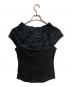Vivienne Westwood RED LABEL (ヴィヴィアンウエストウッドレッドレーベル) オーブ刺繍切替ブラウス ブラック サイズ:2：10000円