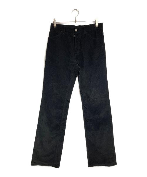 Maison Margiela（メゾンマルジェラ）Maison Margiela (メゾンマルジェラ) コーデュロイブーツカットパンツ/Corduroy bootcut pants ブラック サイズ:30の古着・服飾アイテム