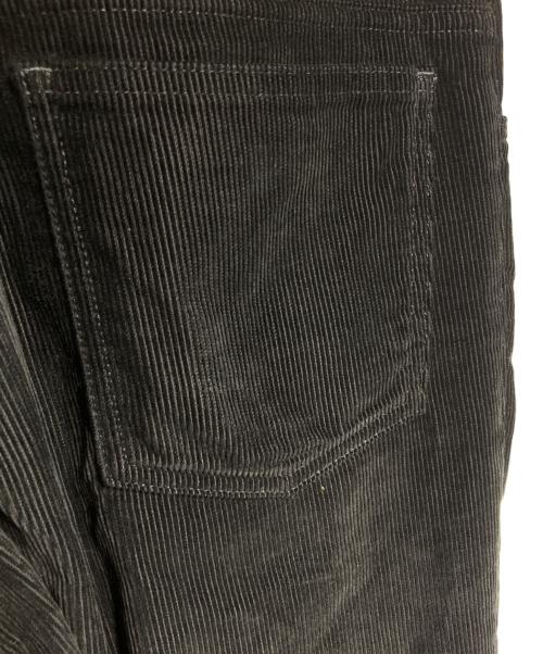 Maison Margiela（メゾンマルジェラ）Maison Margiela (メゾンマルジェラ) コーデュロイブーツカットパンツ/Corduroy bootcut pants ブラック サイズ:30の古着・服飾アイテム