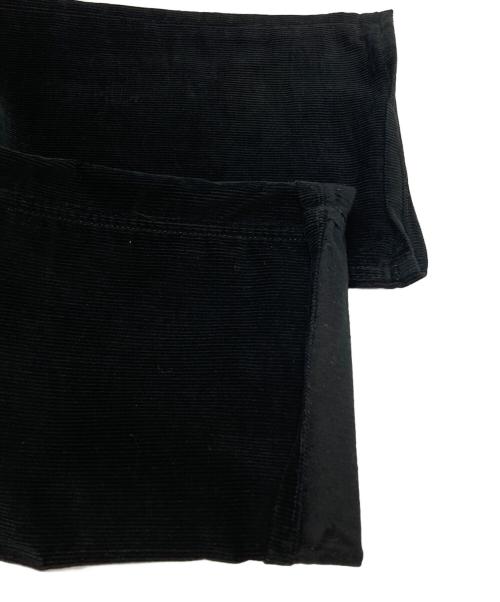 Maison Margiela（メゾンマルジェラ）Maison Margiela (メゾンマルジェラ) コーデュロイブーツカットパンツ/Corduroy bootcut pants ブラック サイズ:30の古着・服飾アイテム