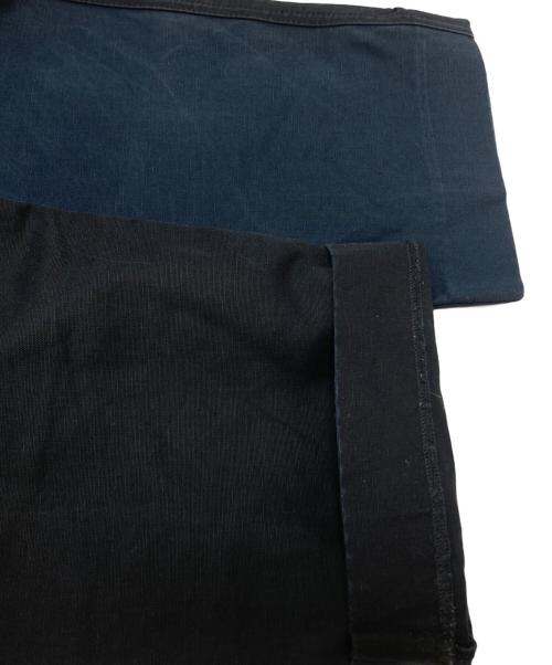 LOEWE（ロエベ）LOEWE (ロエベ) バイカラークロップドパンツ ネイビー サイズ:46の古着・服飾アイテム