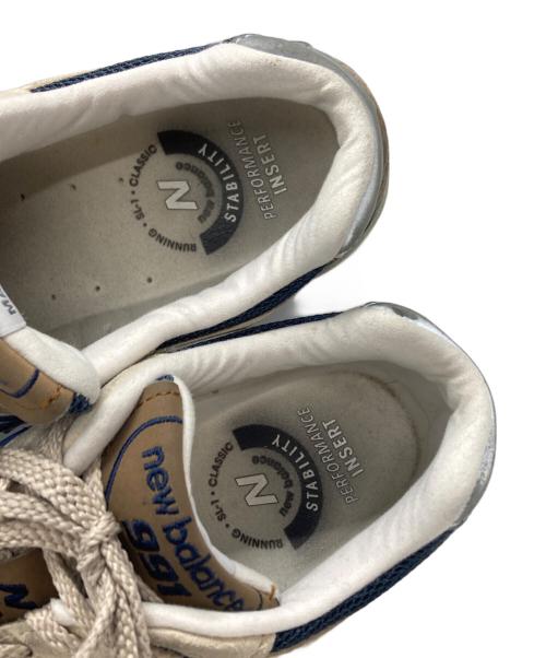 NEW BALANCE（ニューバランス）NEW BALANCE (ニューバランス) M991SBN/スニーカー ブラウン サイズ:USA 8Dの古着・服飾アイテム