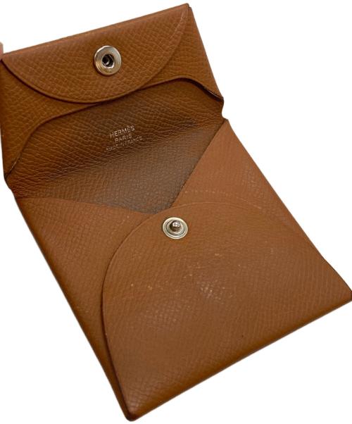 HERMES（エルメス）HERMES (エルメス) バスティアコインケース/Bastia coin case ブラウンの古着・服飾アイテム