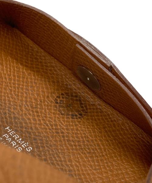 HERMES（エルメス）HERMES (エルメス) バスティアコインケース/Bastia coin case ブラウンの古着・服飾アイテム