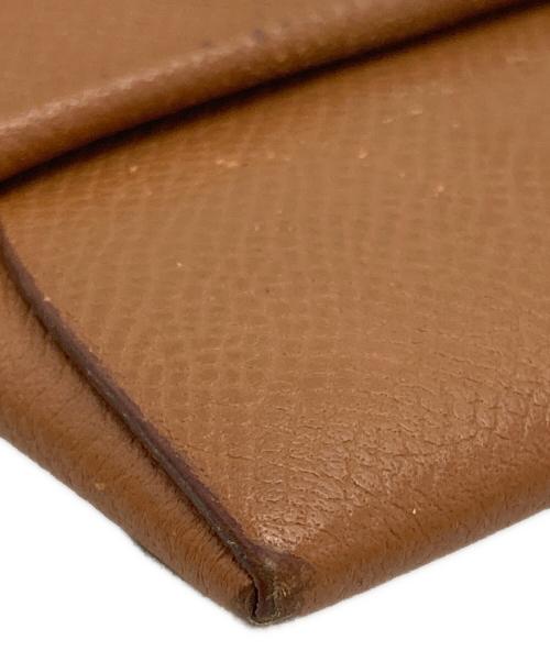 HERMES（エルメス）HERMES (エルメス) バスティアコインケース/Bastia coin case ブラウンの古着・服飾アイテム