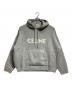 CELINE（セリーヌ）の古着「Embroidered Loose Fit Knit Hoodie(エンブロイダリールーズフィットニットパーカー)」｜グレー
