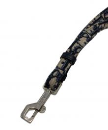 Christian Dior（クリスチャン ディオール）の古着「オブリークジャガードネックストラップ/Oblique Jacquard Neck Strap」｜ベージュ