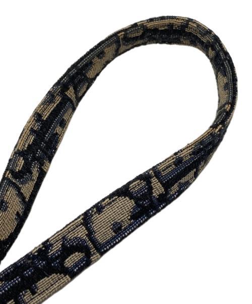 Christian Dior（クリスチャン ディオール）Christian Dior (クリスチャン ディオール) オブリークジャガードネックストラップ/Oblique Jacquard Neck Strap ベージュの古着・服飾アイテム