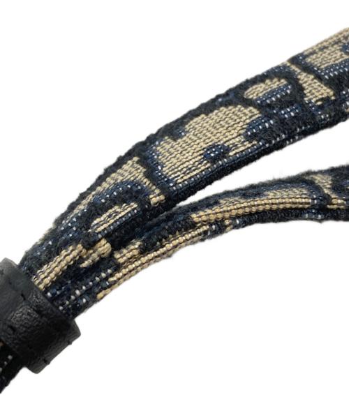 Christian Dior（クリスチャン ディオール）Christian Dior (クリスチャン ディオール) オブリークジャガードネックストラップ/Oblique Jacquard Neck Strap ベージュの古着・服飾アイテム