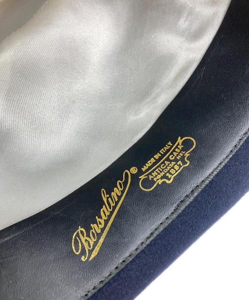 BORSALINO（ボルサリーノ）BORSALINO (ボルサリーノ) フェルトハット /  Felt Hat ネイビー サイズ:表記なしの古着・服飾アイテム