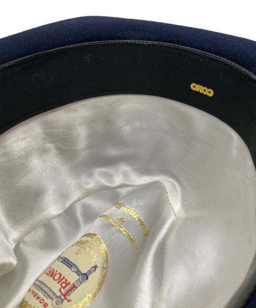 BORSALINO（ボルサリーノ）BORSALINO (ボルサリーノ) フェルトハット /  Felt Hat ネイビー サイズ:表記なしの古着・服飾アイテム