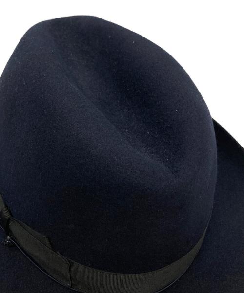 BORSALINO（ボルサリーノ）BORSALINO (ボルサリーノ) フェルトハット /  Felt Hat ネイビー サイズ:表記なしの古着・服飾アイテム