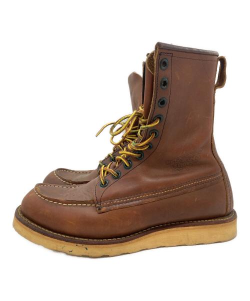 RED WING（レッドウィング）RED WING (レッドウィング) 8-inch Classic Moc(エイト・インチ・クラシック・モック) ブラウン サイズ:7Dの古着・服飾アイテム