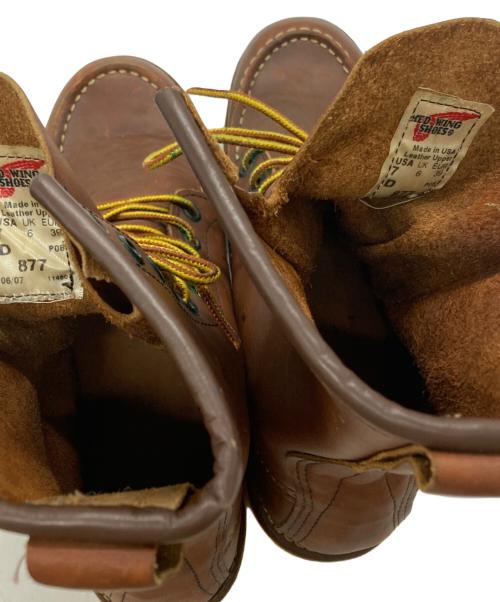 RED WING（レッドウィング）RED WING (レッドウィング) 8-inch Classic Moc(エイト・インチ・クラシック・モック) ブラウン サイズ:7Dの古着・服飾アイテム