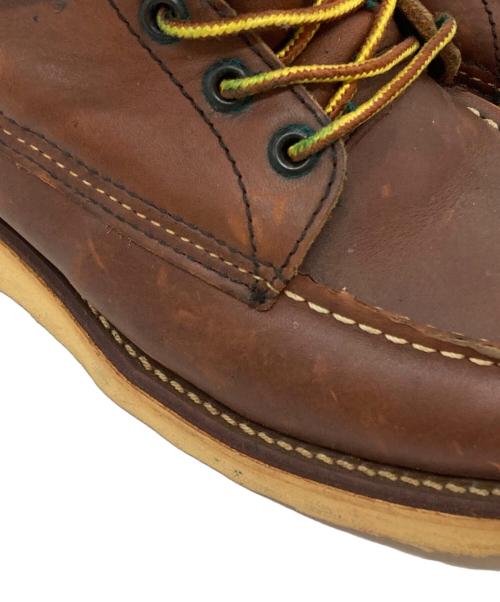 RED WING（レッドウィング）RED WING (レッドウィング) 8-inch Classic Moc(エイト・インチ・クラシック・モック) ブラウン サイズ:7Dの古着・服飾アイテム