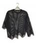 BLACK COMME des GARCONS (ブラックコムデギャルソン) アシメカットメッシュカットソー/Asymmetrical mesh top ブラック サイズ:S：24000円