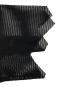中古・古着 BLACK COMME des GARCONS (ブラックコムデギャルソン) アシメカットメッシュカットソー/Asymmetrical mesh top ブラック サイズ:S：24000円