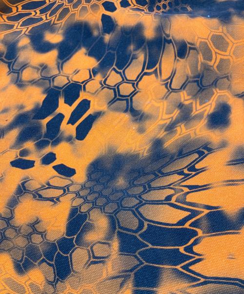 stussy（ステューシー）stussy (ステューシー) BIG OL' JEAN DENIM Kryptek Camo オレンジ サイズ:32の古着・服飾アイテム