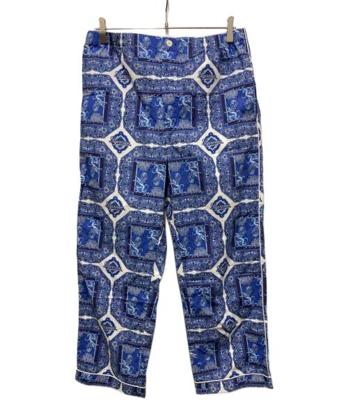 SUPREME（シュプリーム）Supreme (シュプリーム) Regency Pajama Pants ブルー サイズ:Sの古着・服飾アイテム