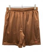 SUPREMEシュプリーム）の古着「Small Box Baggy Mesh Short」｜ブラウン