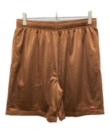 SUPREME（シュプリーム）の古着「Small Box Baggy Mesh Short」｜ブラウン