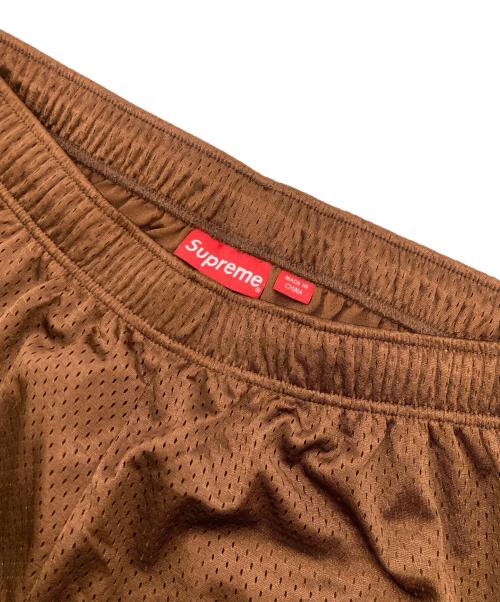 SUPREME（シュプリーム）Supreme (シュプリーム) Small Box Baggy Mesh Short ブラウン サイズ:Sの古着・服飾アイテム