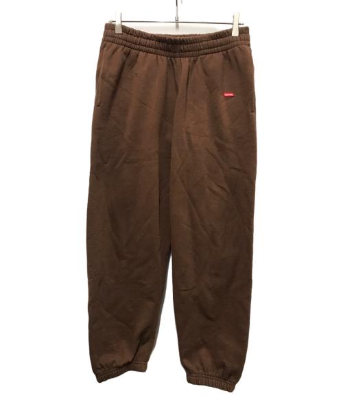 SUPREME（シュプリーム）SUPREME (シュプリーム) Small Box Sweatpant ブラウン サイズ:Ｓの古着・服飾アイテム