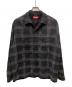 SUPREME（シュプリーム）の古着「WOVEN PLAID SHIRT」｜ブラック