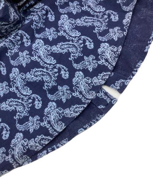 SUPREME（シュプリーム）Supreme (シュプリーム) Paisley Flannel Shirt ネイビー サイズ:Lの古着・服飾アイテム
