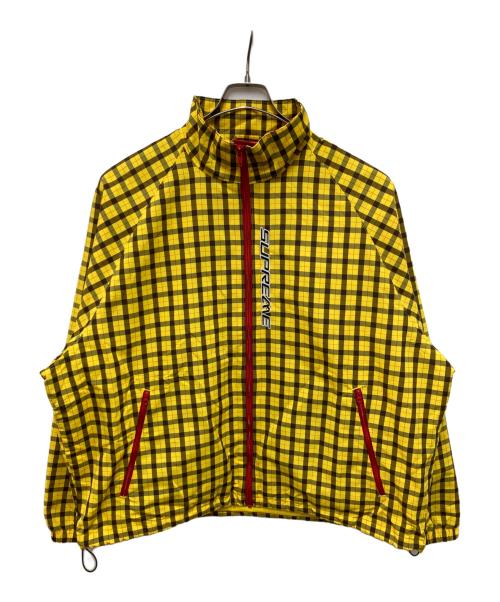 SUPREME（シュプリーム）Supreme (シュプリーム) 25FW Plaid Track Jacket イエロー サイズ:Lの古着・服飾アイテム