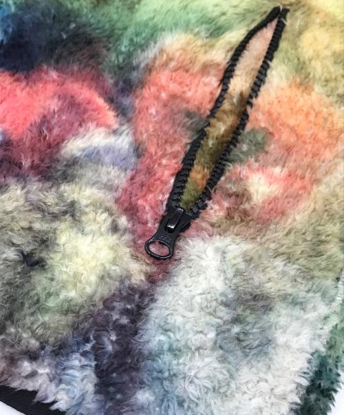 SUPREME（シュプリーム）Supreme (シュプリーム) Muppets Fleece Jacket レッド サイズ:Mの古着・服飾アイテム