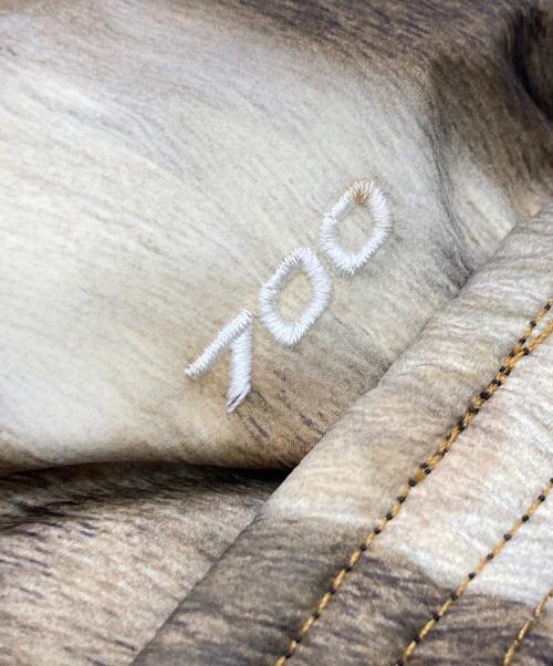 SUPREME（シュプリーム）SUPREME (シュプリーム) THE NORTH FACE (ザ ノース フェイス) Fur Print Nuptse Jacket グレー サイズ:Sの古着・服飾アイテム