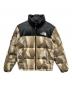SUPREME（シュプリーム）の古着「Fur Print Nuptse Jacket」｜グレー