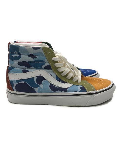 VANS（ヴァンズ）VANS (ヴァンズ) A BATHING APE (ア ベイシング エイプ) ハイカットスニーカー マルチカラー サイズ: US7.5(25.5cm)の古着・服飾アイテム