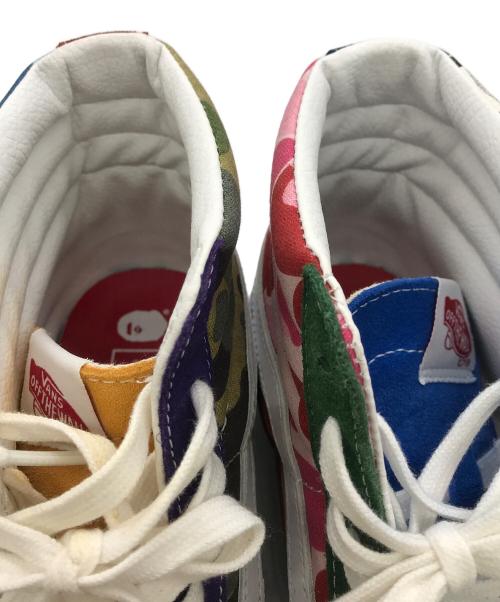 VANS（ヴァンズ）VANS (ヴァンズ) A BATHING APE (ア ベイシング エイプ) ハイカットスニーカー マルチカラー サイズ: US7.5(25.5cm)の古着・服飾アイテム