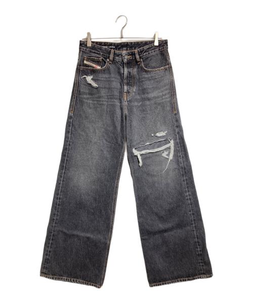DIESEL（ディーゼル）DIESEL (ディーゼル) Relaxed Jeans D-Rise/リラックス ジーンズ ディーライズ ブラック サイズ:W26の古着・服飾アイテム