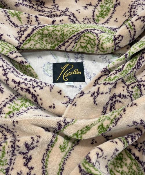 Needles（ニードルズ）Needles (ニードルズ) Classic Hoody C/PE/クラシックフーディー ベージュ サイズ:Lの古着・服飾アイテム