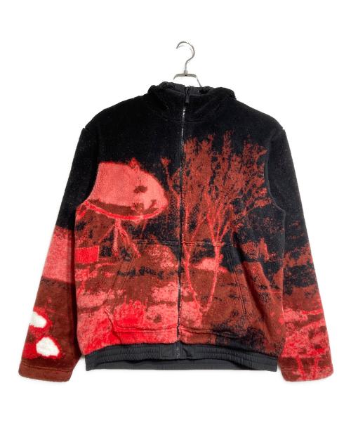 DIESEL（ディーゼル）DIESEL (ディーゼル) S-MONTYフリースジャケット レッド サイズ:XLの古着・服飾アイテム