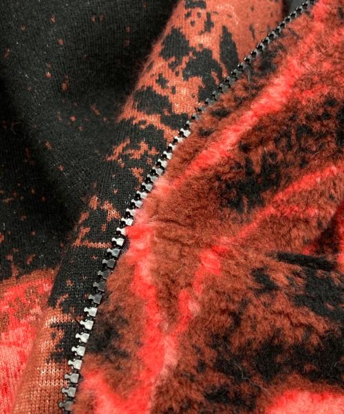 DIESEL（ディーゼル）DIESEL (ディーゼル) S-MONTYフリースジャケット レッド サイズ:XLの古着・服飾アイテム