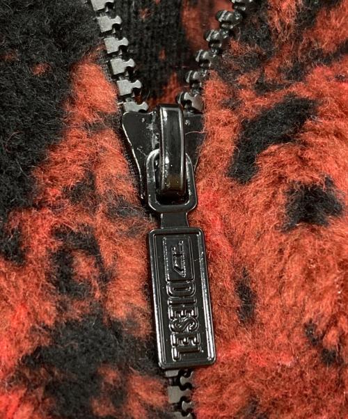 DIESEL（ディーゼル）DIESEL (ディーゼル) S-MONTYフリースジャケット レッド サイズ:XLの古着・服飾アイテム