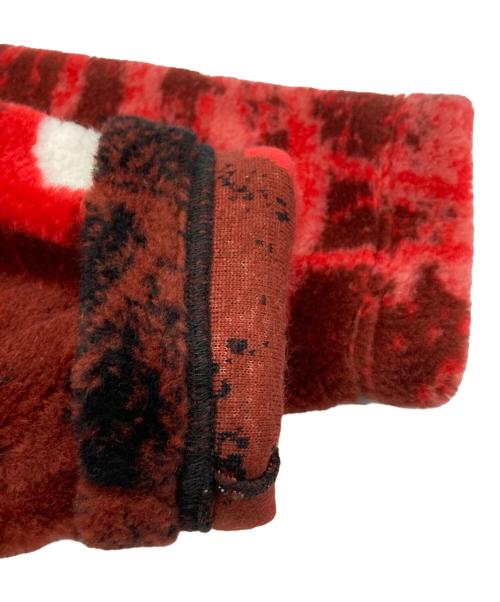 DIESEL（ディーゼル）DIESEL (ディーゼル) S-MONTYフリースジャケット レッド サイズ:XLの古着・服飾アイテム